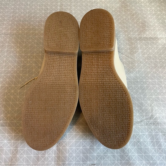 NWOT Koio Siena Lace-Up Oxford Loafers in Ivory Leather 37 - Picture 6 of 7